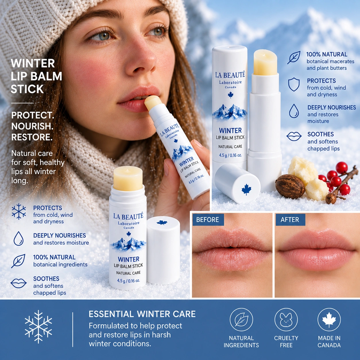 Natural Repairing Lip Balm - Image 2